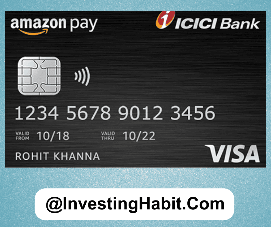 Amazon Pay ICICI Credit Card- best credit cards in india with no annual fee