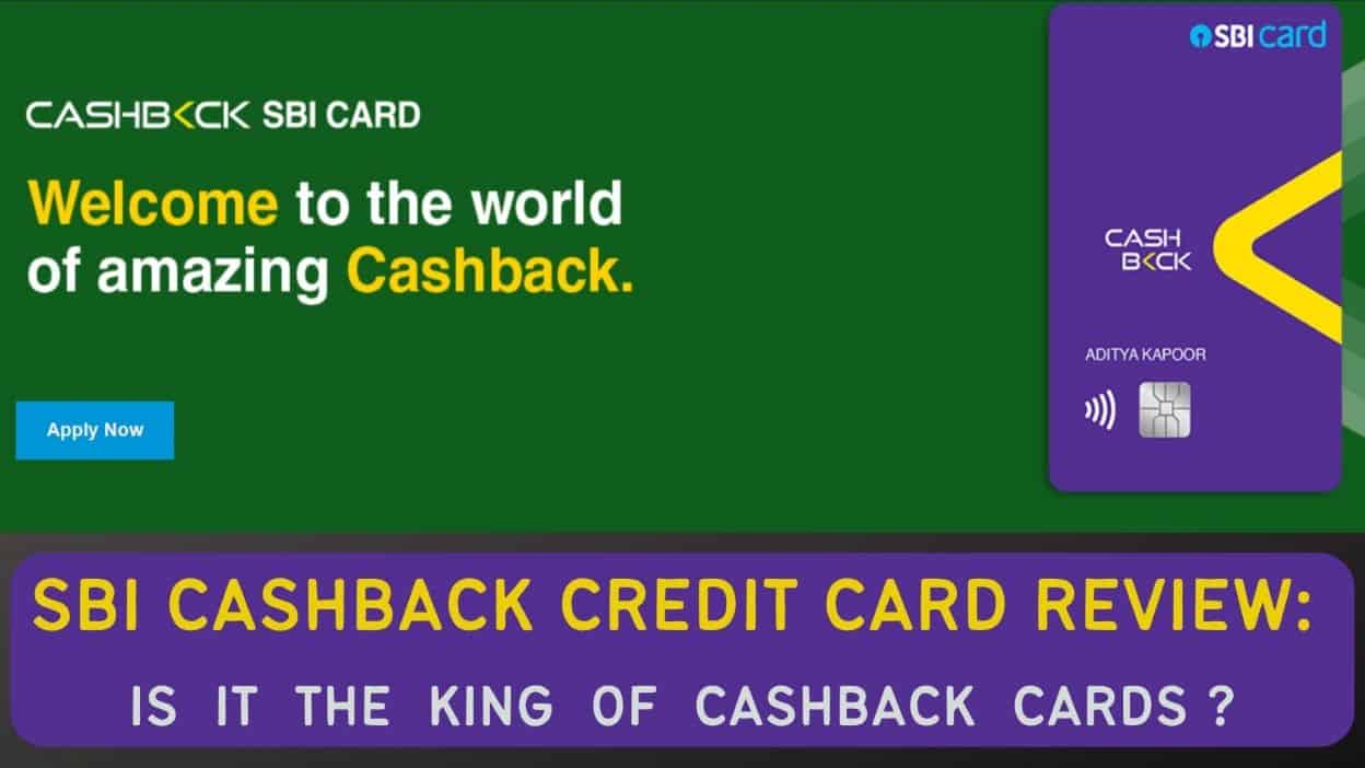 SBI Cashback Credit Card Review