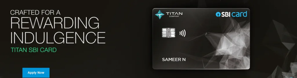 Best Credit Card For Purchasing Gold Jewellery- SBI Titan Credit Card