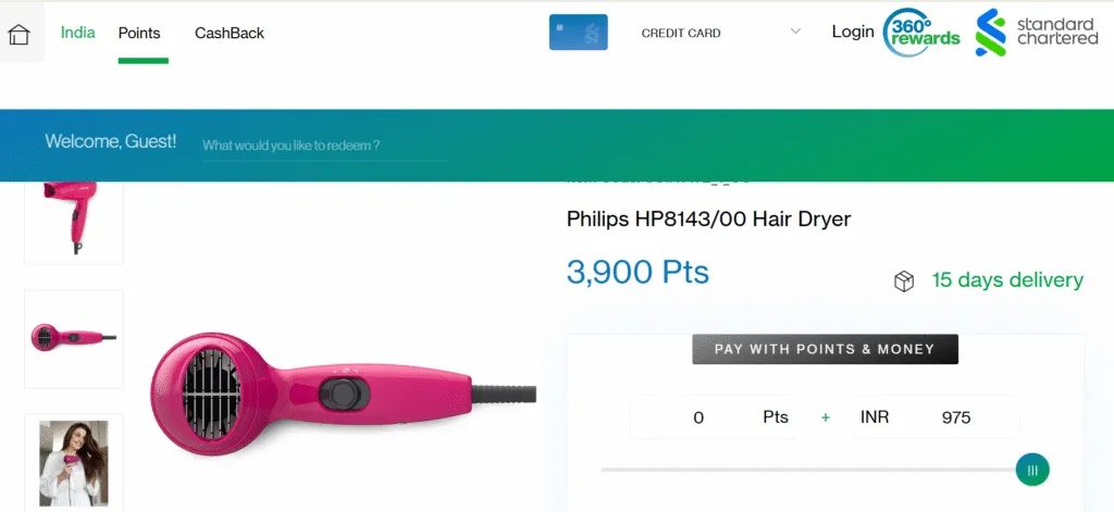 Standard Chartered Ultimate Credit Card- 360 Rewards Catalogue